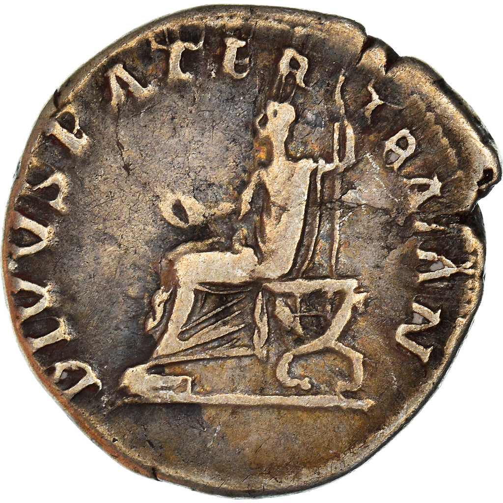 Coin, Trajan, Denarius, Rome, EF(40-45), Silver, RIC:252