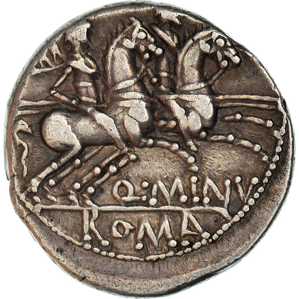 Coin, Minucia, Denarius, Rome, EF(40-45), Silver, Babelon:1