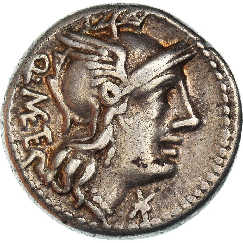 Coin, Caecilia, Denarius, Roma, AU(50-53), Silver, Crawford:256/1