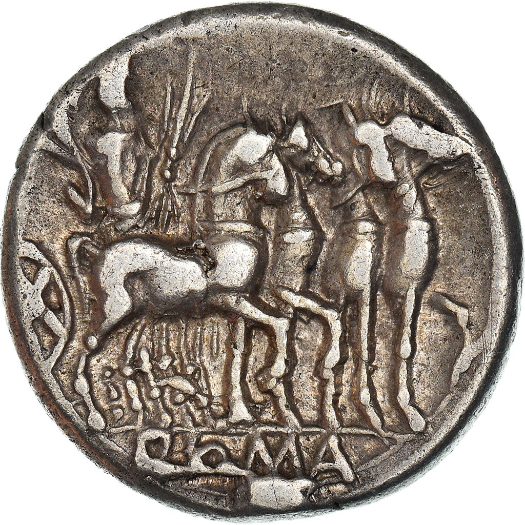 Coin, Caecilia, Denarius, Roma, AU(50-53), Silver, Crawford:256/1