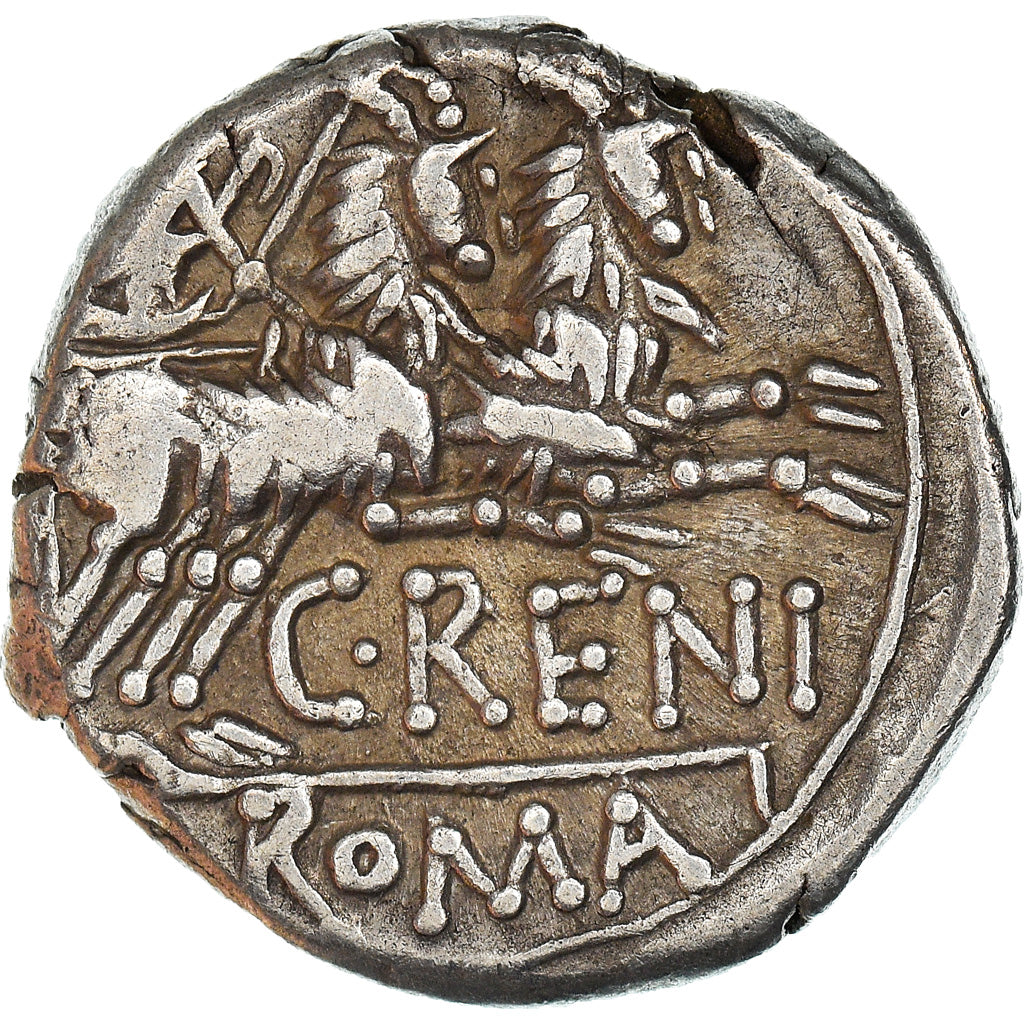 Coin, Renia, Denarius, Rome, EF(40-45), Silver, Crawford:231/1
