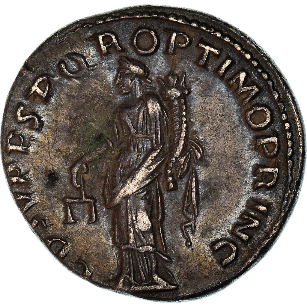 Coin, Trajan, Denarius, Roma, AU(55-58), Silver, Cohen:457