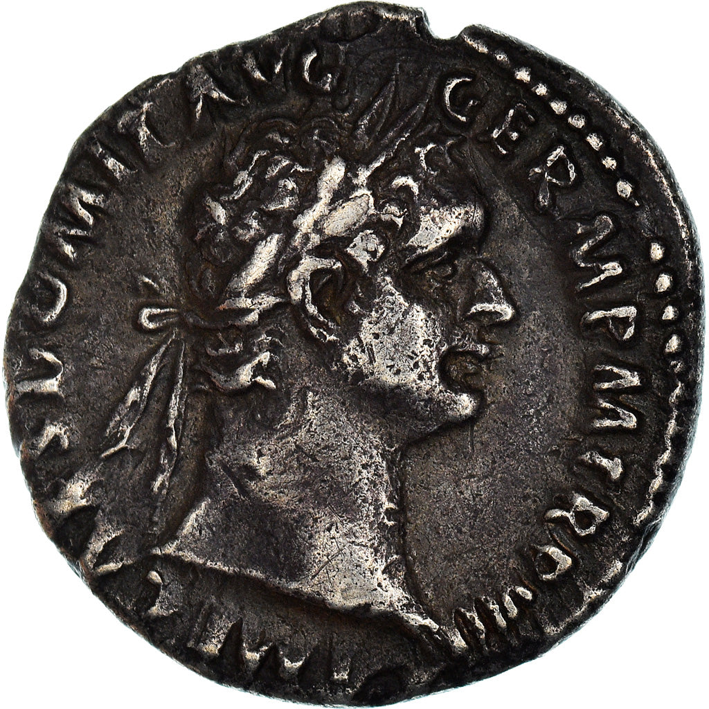 Coin, Domitian, Denarius, Roma, Rare, AU(50-53), Silver, RIC:115