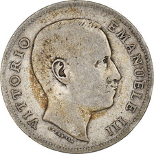 Coin, Italy, Vittorio Emanuele III, Lira, 1902, Rome, VF(20-25), Silver, KM:32