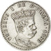ERITREA, 50 Centesimi, 1890, KM #1, AU(50-53), Silver, 2.49