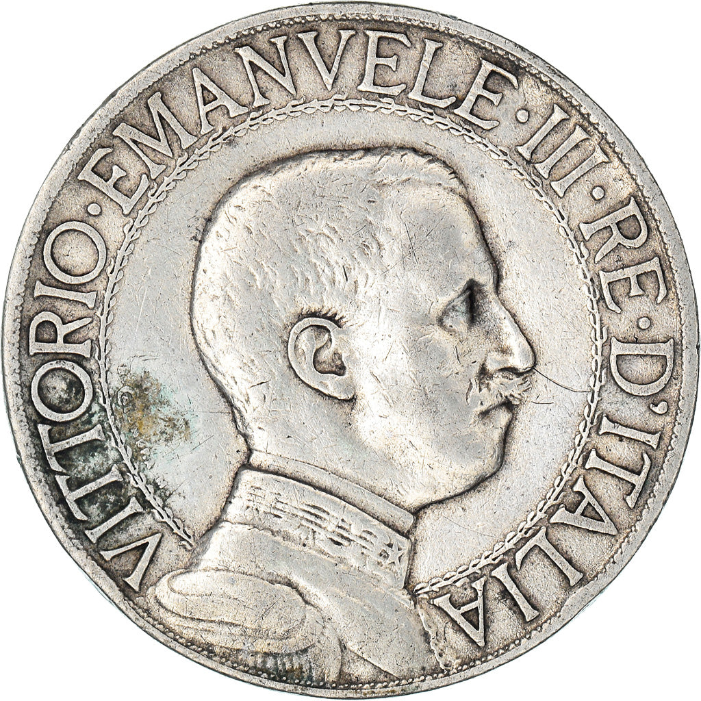 Coin, Italy, Vittorio Emanuele III, Lira, 1912, Rome, VF(20-25), Silver, KM:45