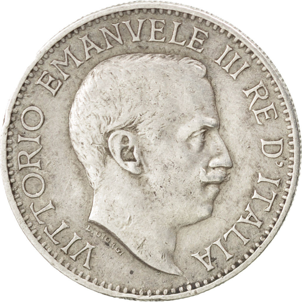 Coin, ITALIAN SOMALILAND, Vittorio Emanuele III, 1/4 Rupia, 1910, Rome