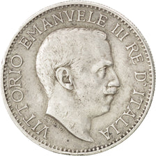 Coin, ITALIAN SOMALILAND, Vittorio Emanuele III, 1/4 Rupia, 1910, Rome
