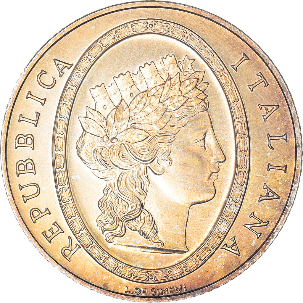 Italy, 5 Euro, 2012, Rome, MS(65-70), Silver, KM:353