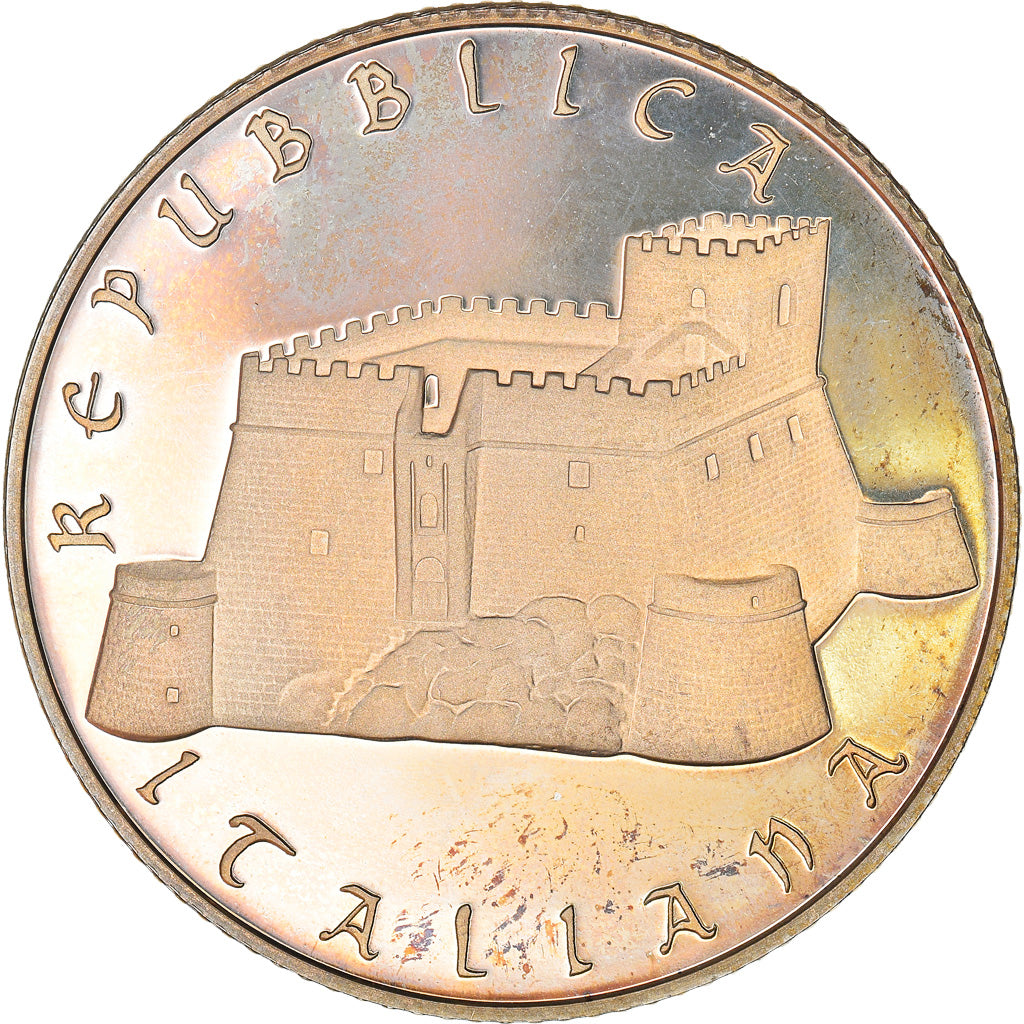 Włochy, 5 Euro, 2012, Rome, Proof, MS(65-70), Srebro