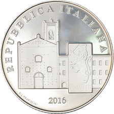 Italy, 5 Euro, 2016, Rome, Proof, MS(65-70), Silver