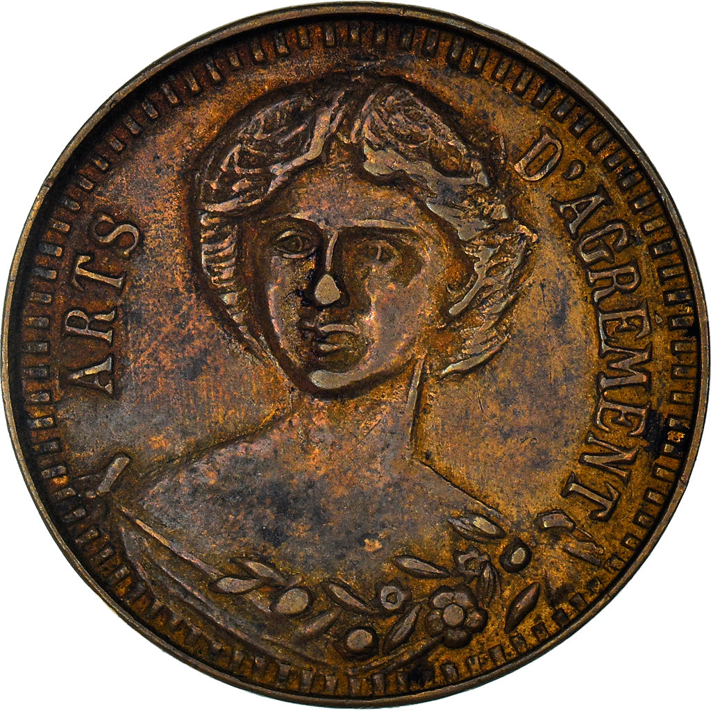 France, Token, Maison Close, Aux Glaces, 25 Rue Sainte Appolline, Paris