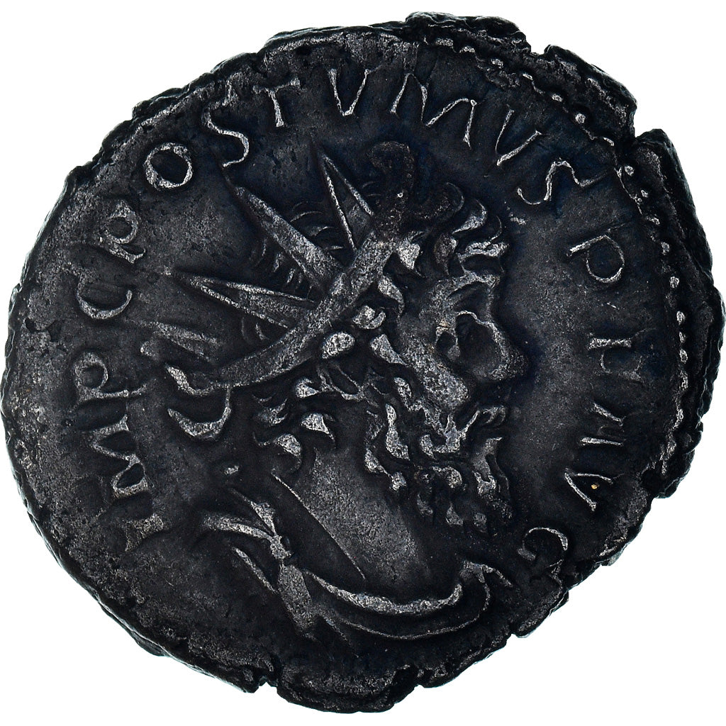 Moneda, Postumus, Antoninianus, 263-265, Trier, MBC, Vellón, RIC:325