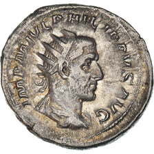Coin, Philip I, Antoninianus, 247, Roma, AU(50-53), Billon, RIC:29