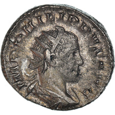 Coin, Philip II, Antoninianus, 248, Rome, AU(55-58), Billon, RIC:224