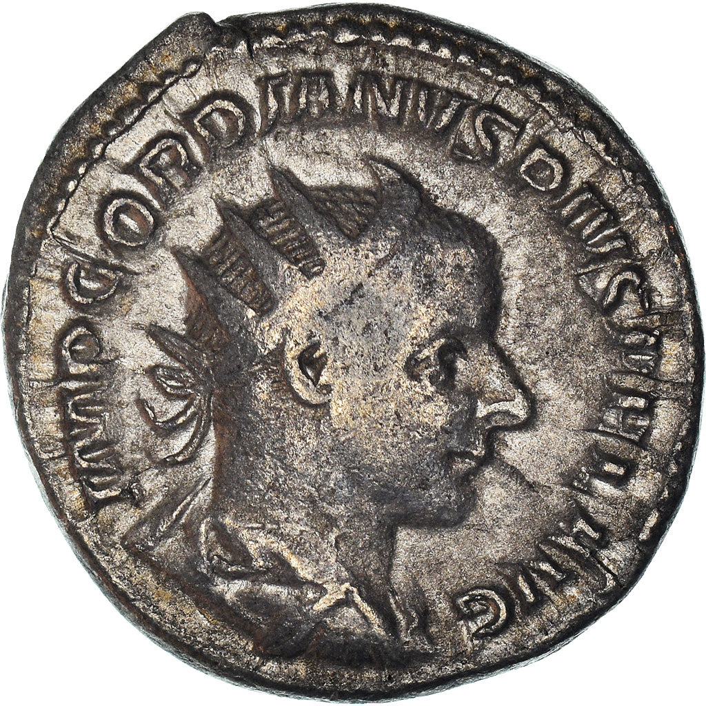 Moneda, Gordian III, Antoninianus, 240-243, Roma, MBC, Vellón, RIC:95