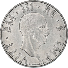 Monnaie, Italie, Vittorio Emanuele III, 2 Lire, 1941, Rome, TTB, Stainless