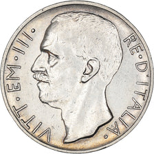 Coin, Italy, Vittorio Emanuele III, 10 Lire, 1927, Rome, AU(50-53), Silver