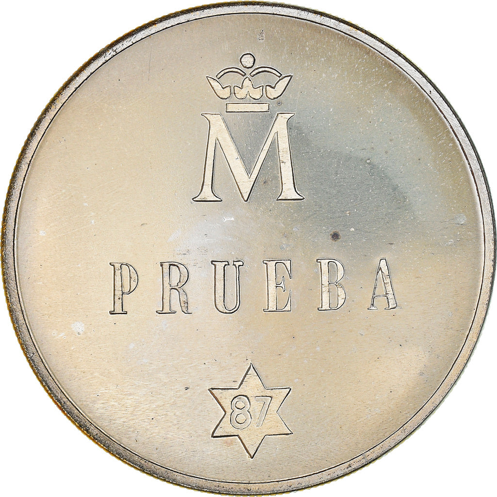 Coin, Spain, Juan Carlos I, 500 Pesetas, 1987, Madrid, Proof, MS(65-70), Silver