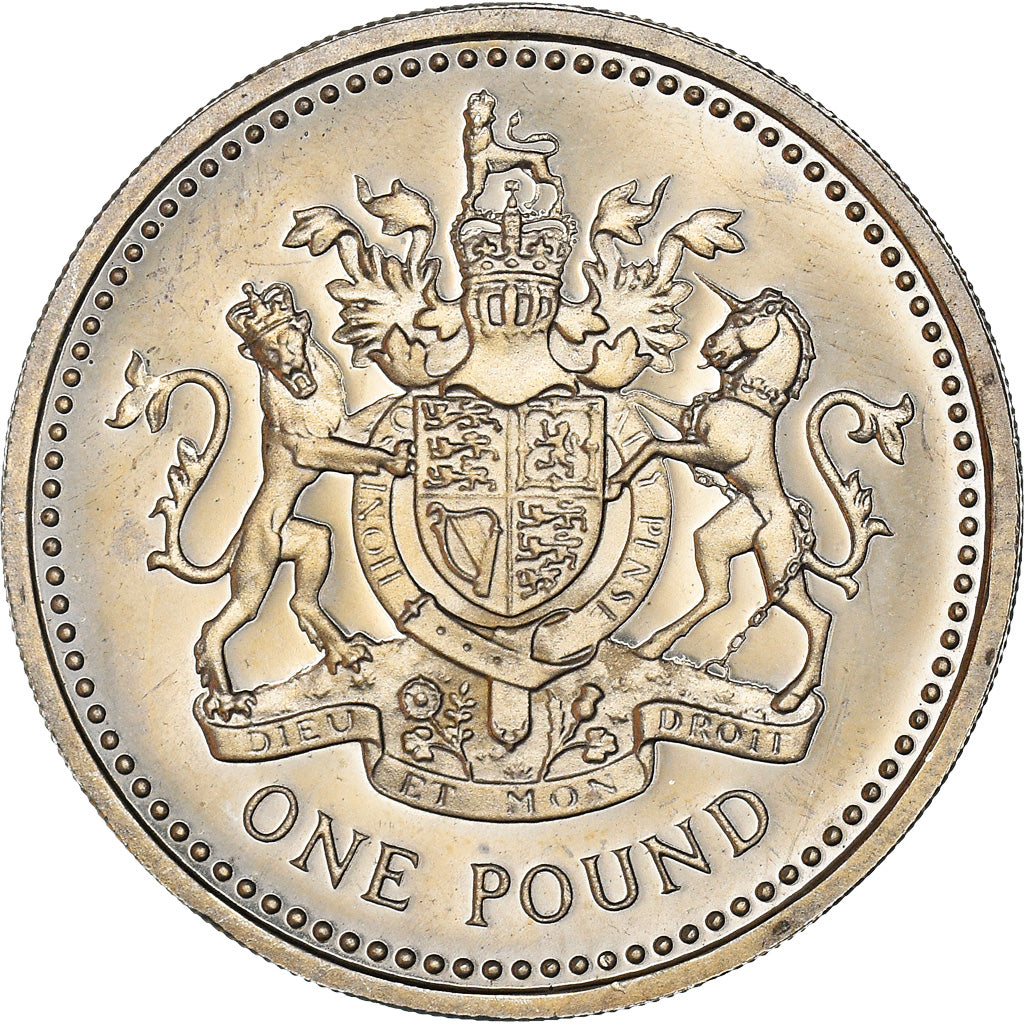 Coin, Great Britain, Elizabeth II, Pound, 1983, MS(65-70), Silver, KM:P3