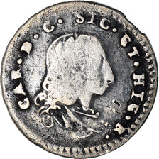 Coin, ITALIAN STATES, SICILY, Carlo, 1/2 Tari, Mezzo Tari, 1751, Palermo