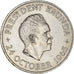 Moneta, Zambia, 5 Shillings, 1965, British Royal Mint, AU(55-58), Miedź-Nikiel