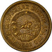 Mongolia, 2 Mongo, 1945, AU(50-53), Aluminum-Bronze, KM:16