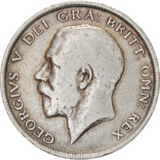 Coin, Great Britain, George V, 1/2 Crown, 1918, VF(30-35), Silver, KM:818.1