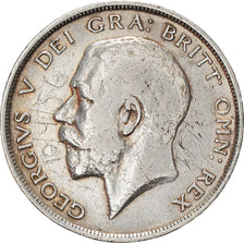 Coin, Great Britain, George V, 1/2 Crown, 1916, EF(40-45), Silver, KM:818.1