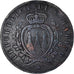 Coin, San Marino, 5 Centesimi, 1869, Rome, VF(30-35), Copper, KM:1