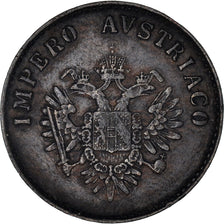 Coin, ITALIAN STATES, LOMBARDY-VENETIA, 5 Centesimi, 1852, Milan, EF(40-45)