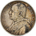 Coin, VATICAN CITY, Pius XI, 5 Lire, 1931, Roma, AU(50-53), Silver, KM:7