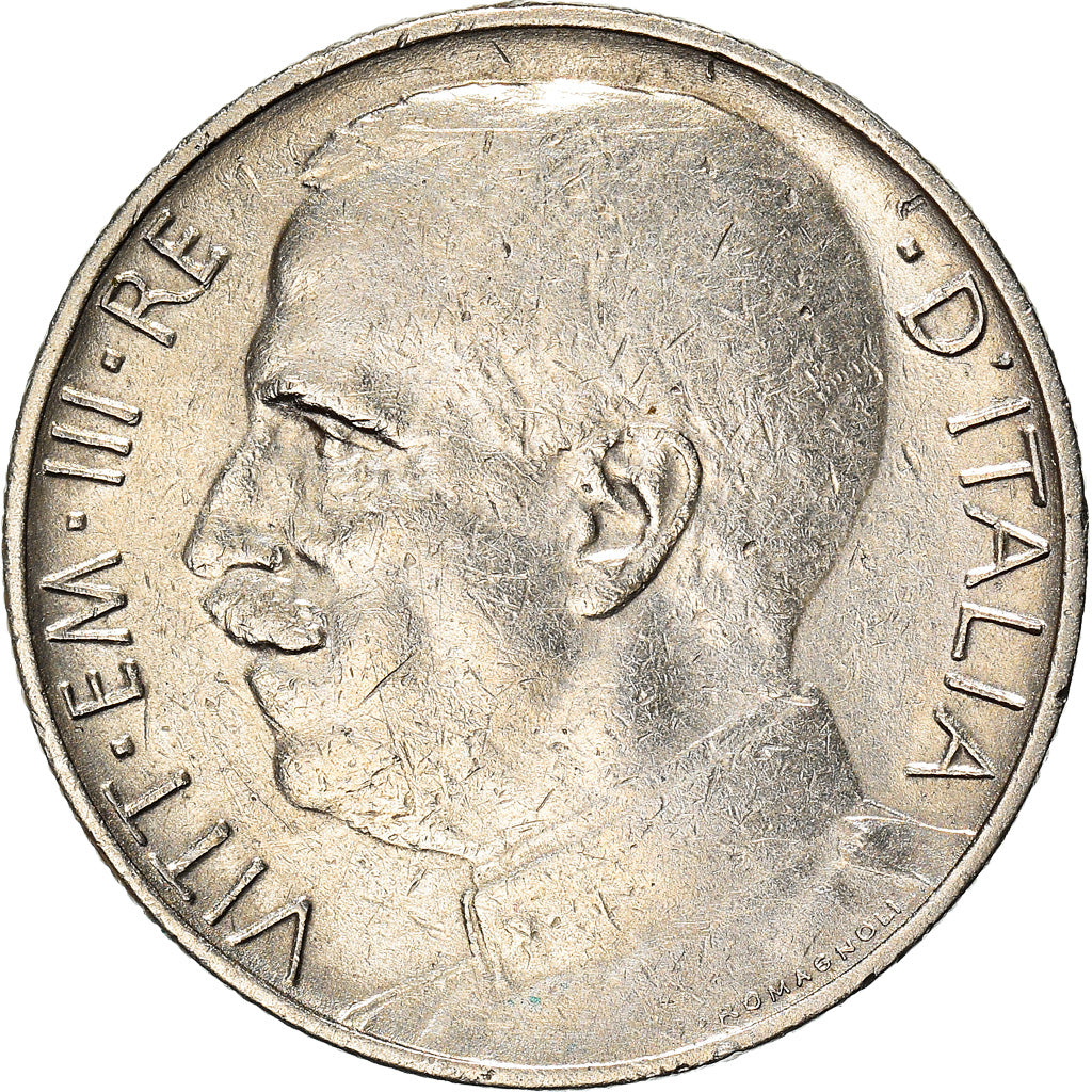 Coin, Italy, Vittorio Emanuele III, 50 Centesimi, 1919, Rome, EF(40-45), Nickel