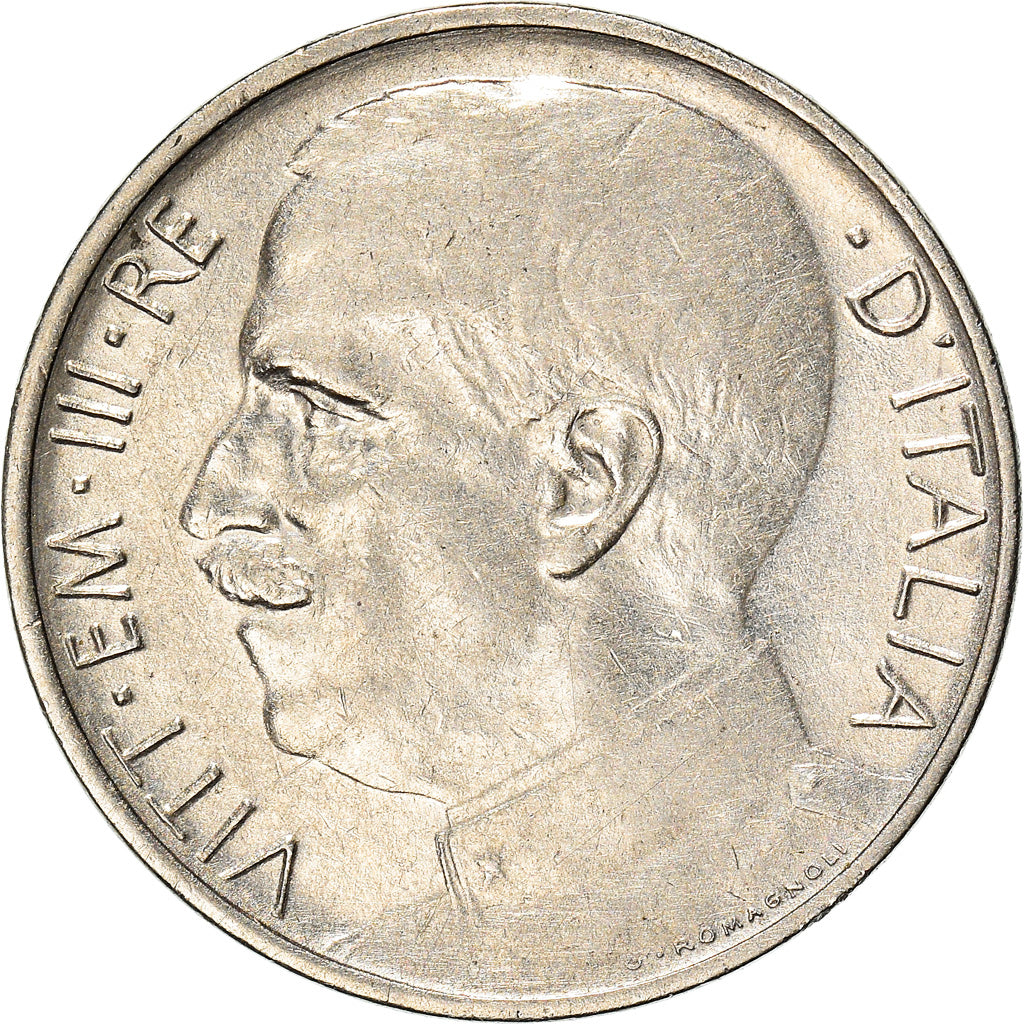 Münze, Italien, Vittorio Emanuele III, 50 Centesimi, 1920, Rome, SS, Nickel