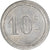 Coin, Algeria, Chambre de Commerce, Bône, 10 Centimes, MS(60-62), Aluminum