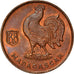 Moneta, Madagascar, Franc, 1943, Pretoria, BB, Bronzo, KM:2
