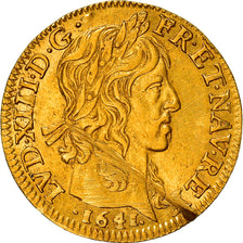 Coin, France, Louis XIII, Louis d'or, Louis d'Or, 1641, Paris, EF(40-45), Gold