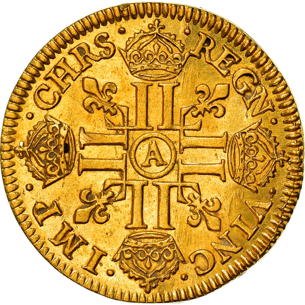 Monnaie, France, Louis XIII, Louis d'or, Louis d'Or, 1643, Paris, TTB+, Or