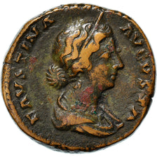 Coin, Faustina II, As, 161-164, Rome, VF(30-35), Bronze, RIC:1651