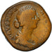 Coin, Faustina II, Sestertius, 161-164, Rome, VF(20-25), Bronze, RIC:1651