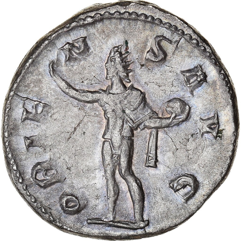 Coin, Gordian III, Antoninianus, AD 242, Roma, AU(55-58), Billon, RIC:213