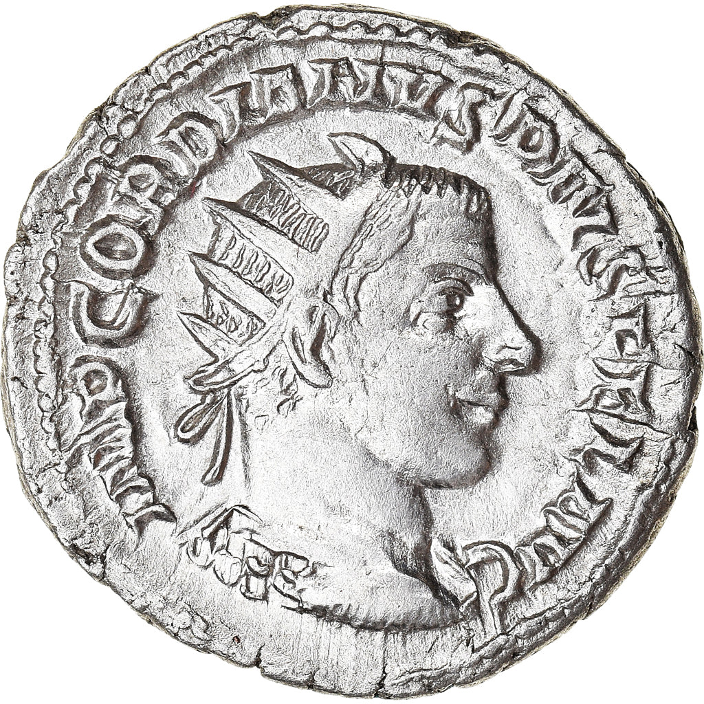 Coin, Gordian III, Antoninianus, AD 242, Roma, AU(55-58), Billon, RIC:213