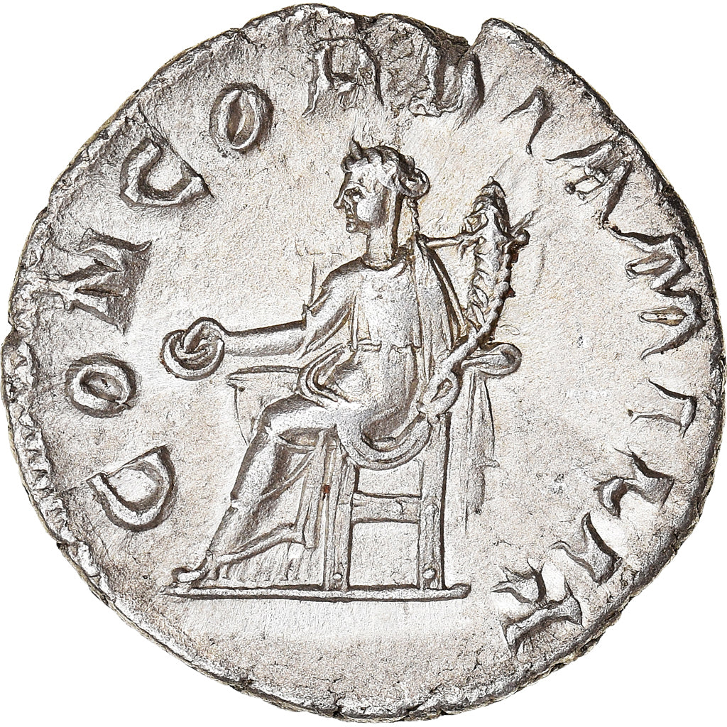 Moneta, Gordian III, Antoninianus, 239-240, Roma, AU(50-53), Bilon, RIC:65