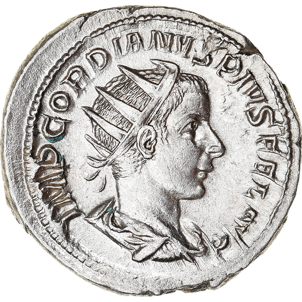 Coin, Gordian III, Antoninianus, 241, Roma, AU(55-58), Billon, RIC:92