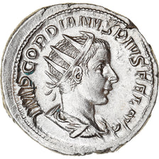 Coin, Gordian III, Antoninianus, 241, Roma, AU(55-58), Billon, RIC:92