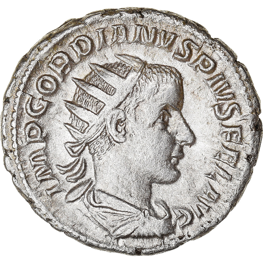 Coin, Gordian III, Antoninianus, 240, Roma, AU(55-58), Billon, RIC:91