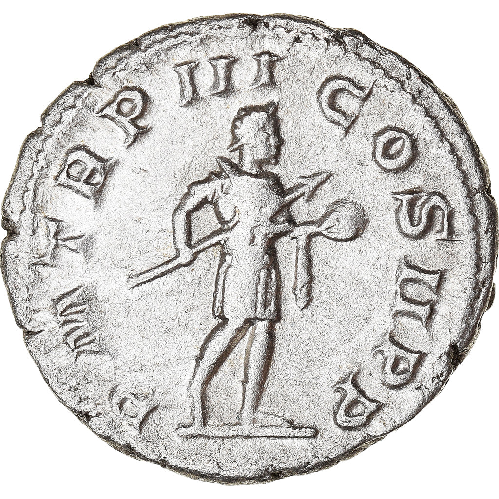 Coin, Gordian III, Antoninianus, 240, Roma, AU(55-58), Billon, RIC:91