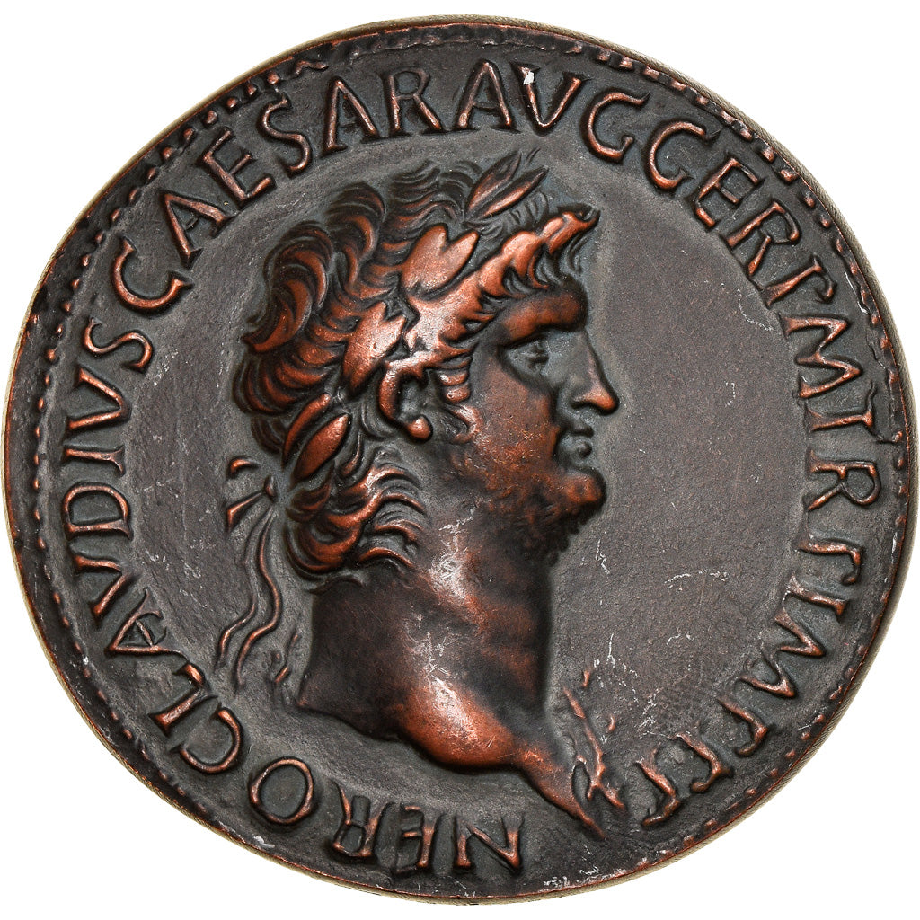 France, Médaille, Reproduction sesterce Néron, History, 1969, SUP, Cuivre