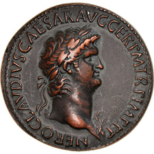France, Médaille, Reproduction sesterce Néron, History, 1969, SUP, Cuivre