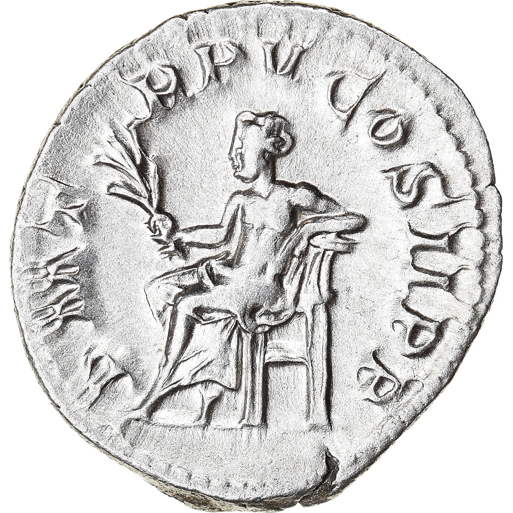 Coin, Gordian III, Antoninianus, AD 242, Rome, AU(55-58), Billon, RIC:89